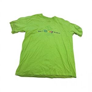 Disney women’s Lime Green Tee with Logo
